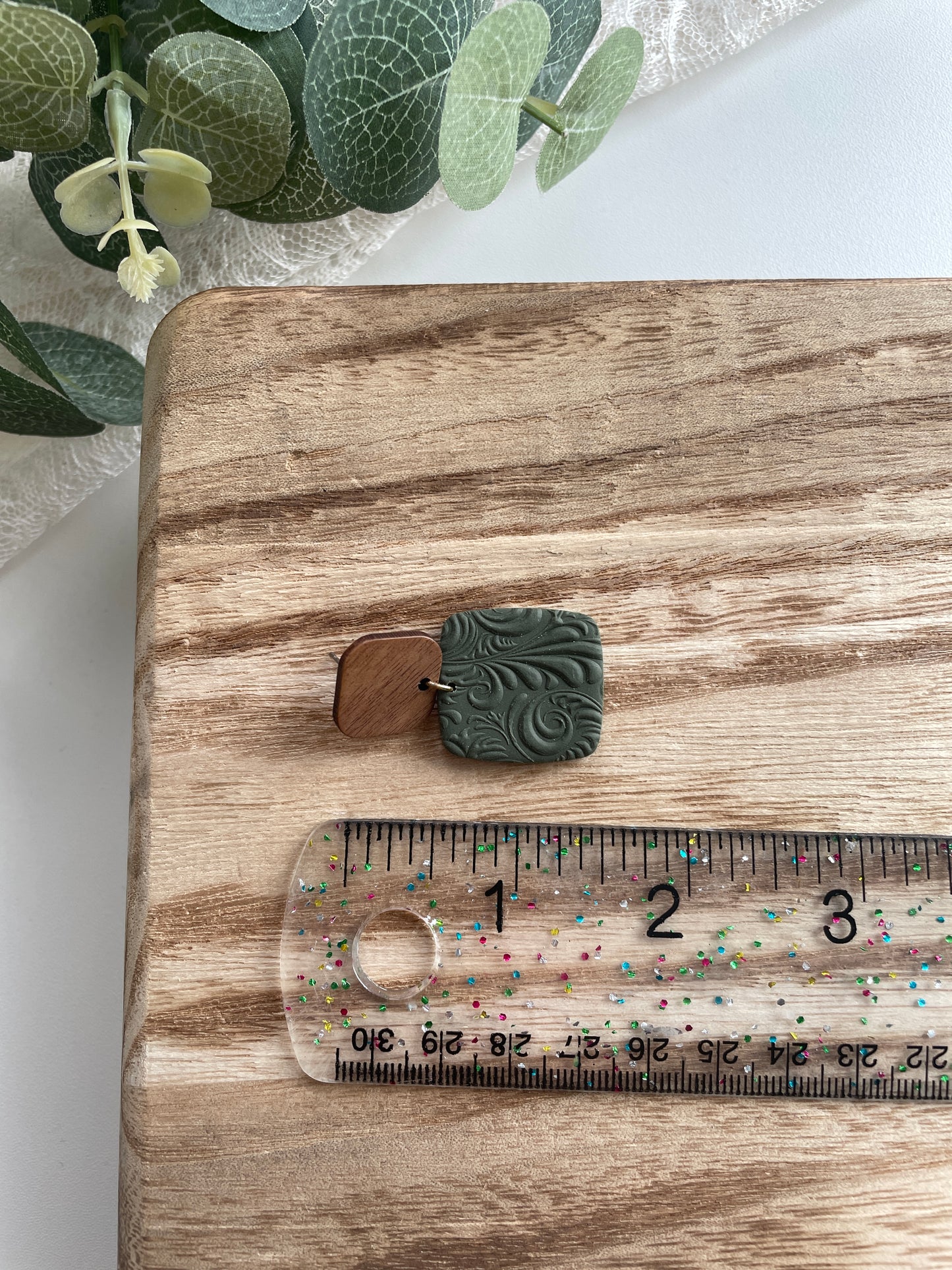 Lucky Wooden Top Dangles - Wholesale