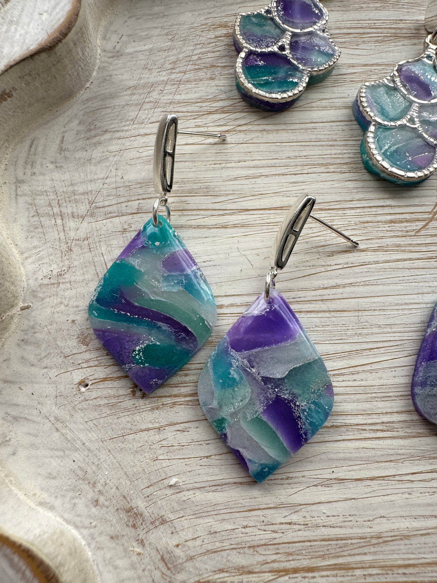 Enchanted Mermaid Stones - Silver