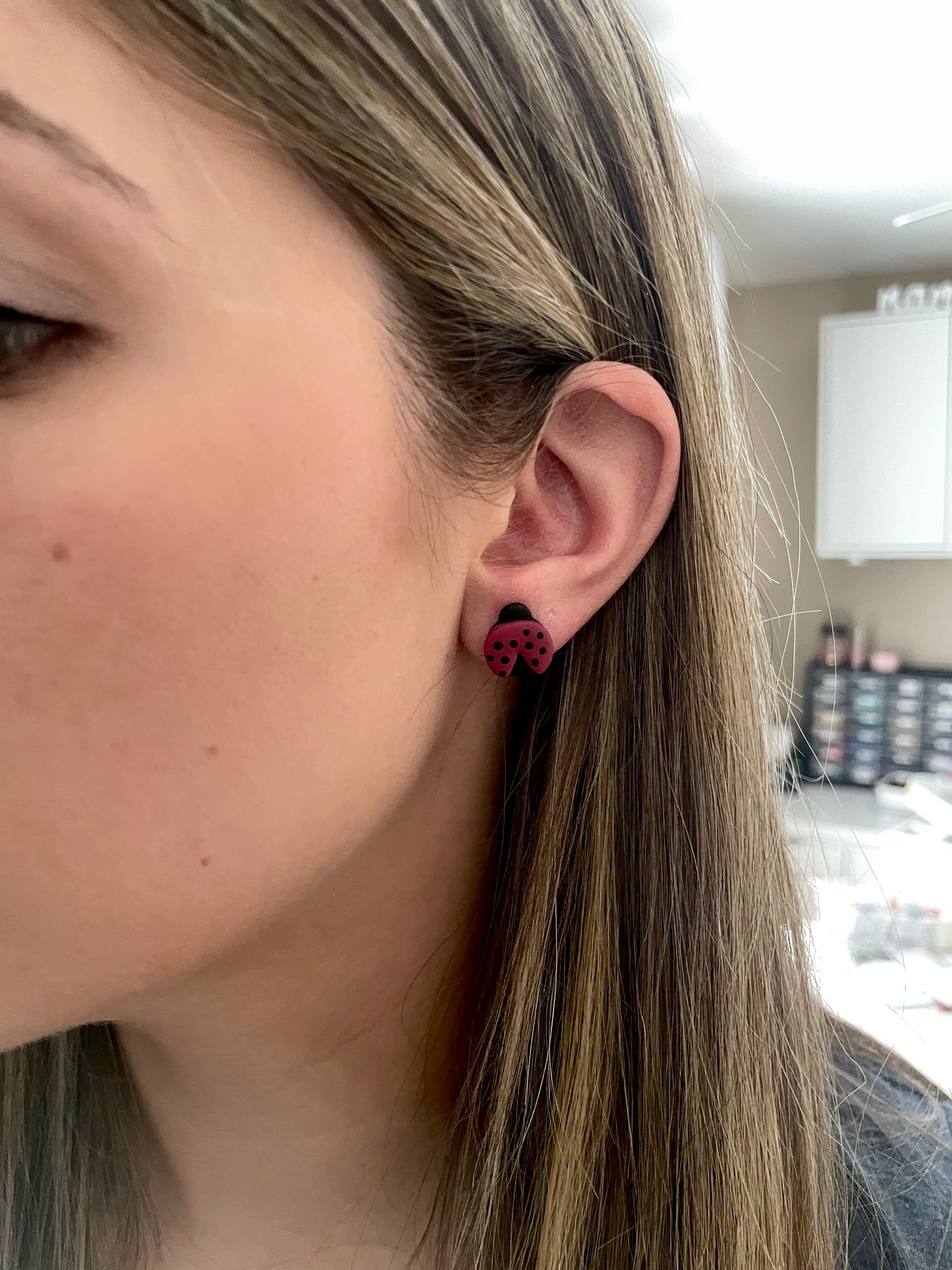 Ladybug Studs - Wholesale