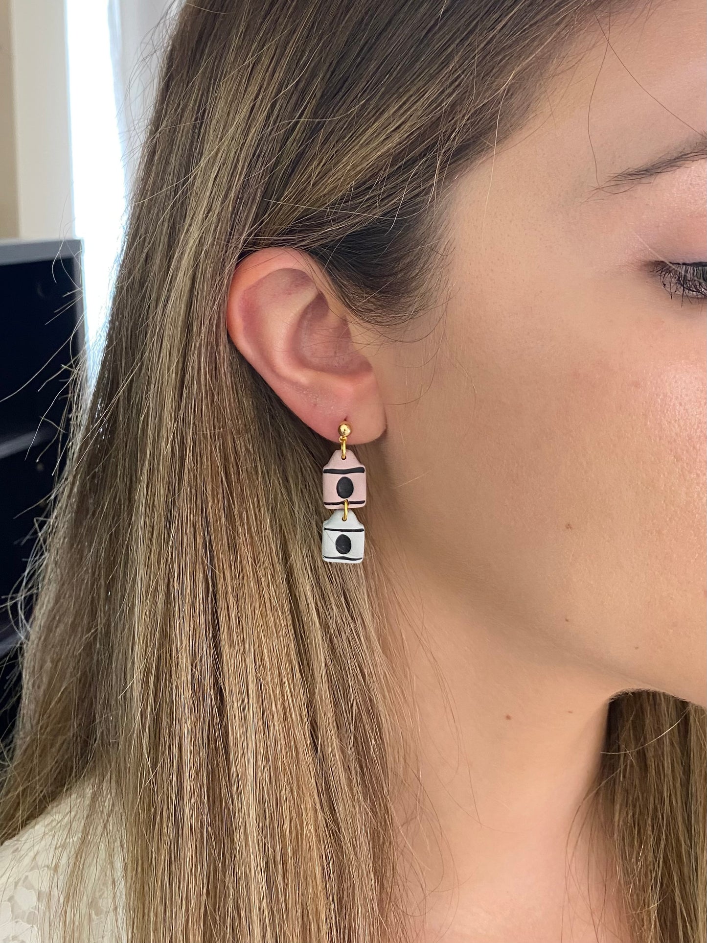 Pastel Crayon Dangles