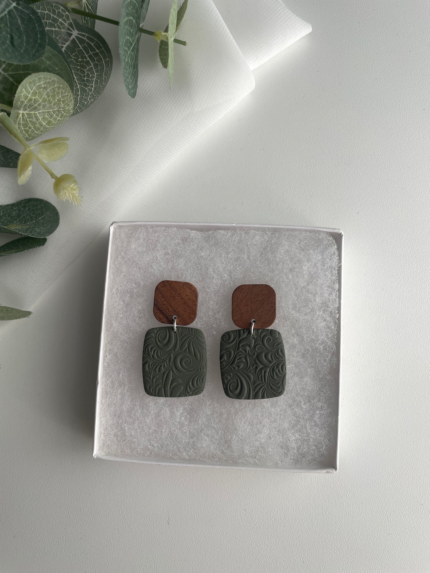 Lucky Wooden Top Dangles - Wholesale
