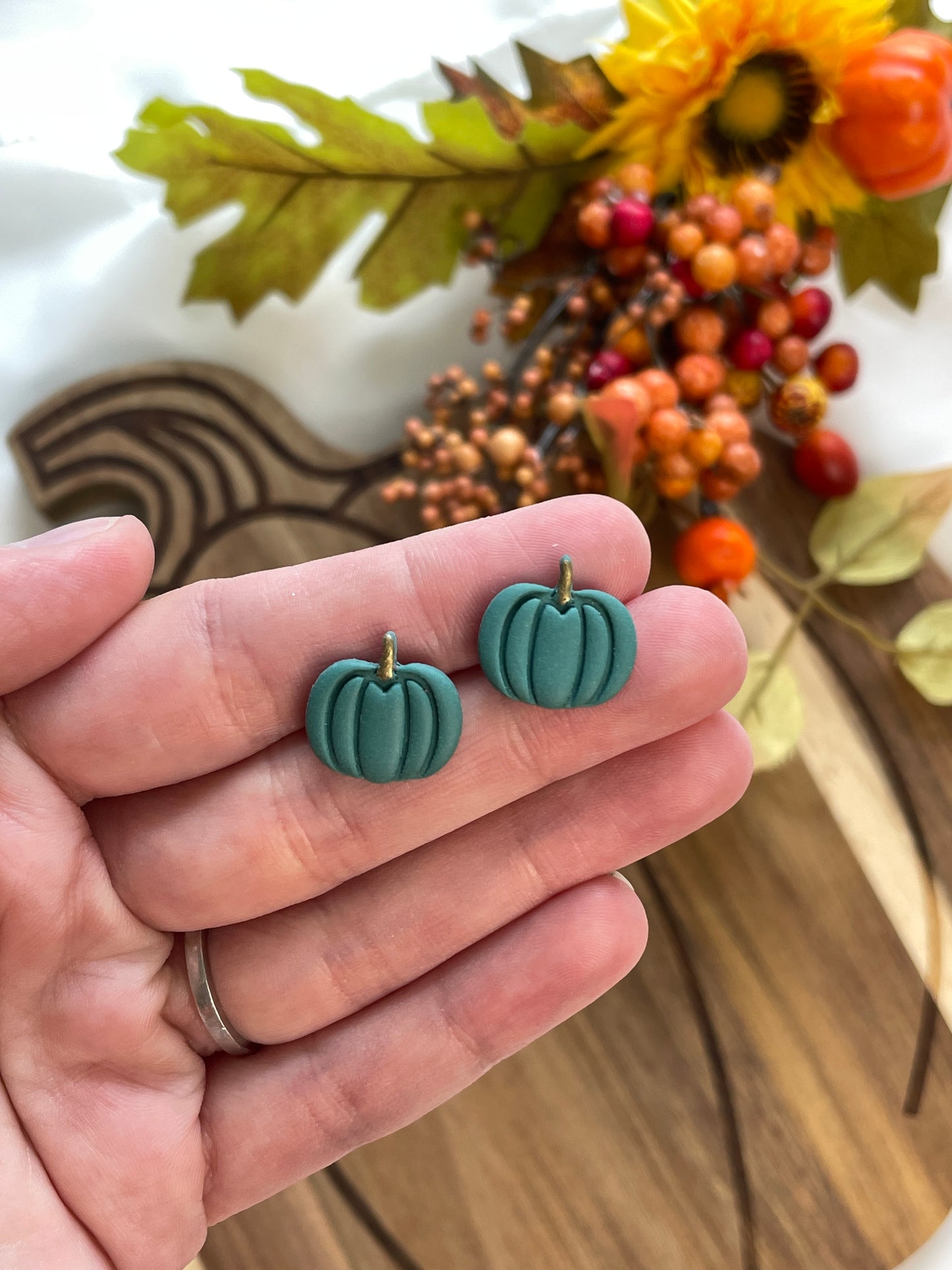 Halloween Pumpkin Studs - Wholesale