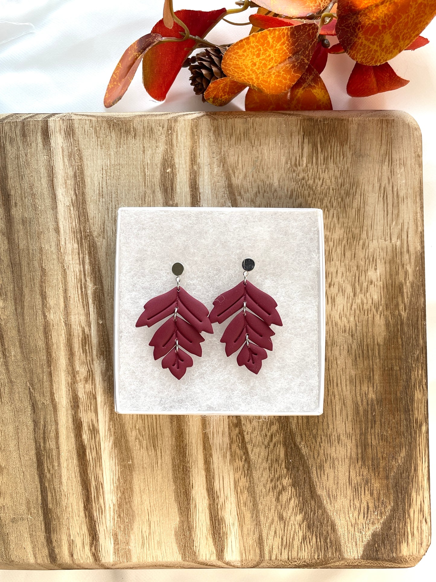 Leaf Trio Dangles