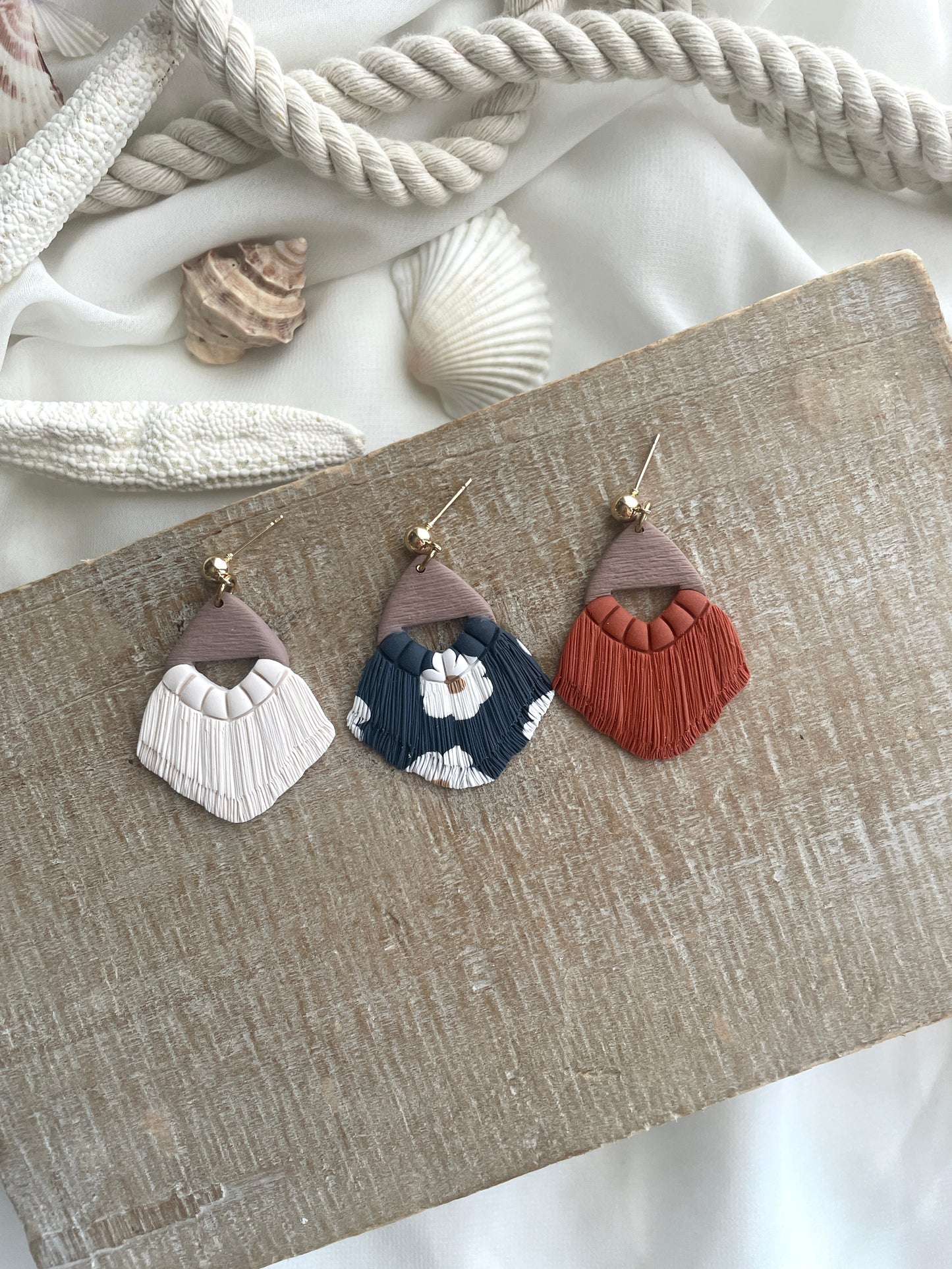 Macrame Style Dangles