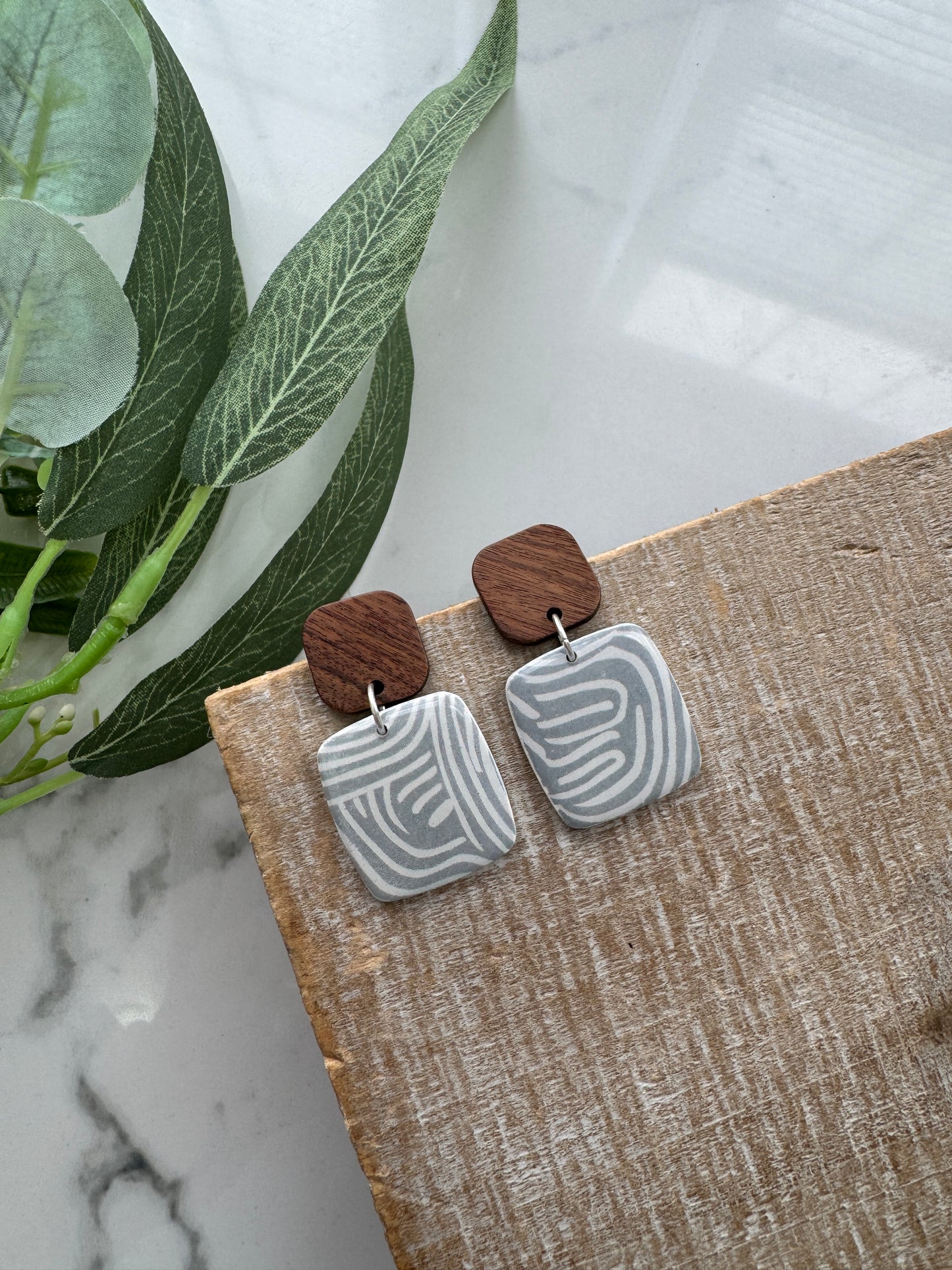 Boho Square Dangles