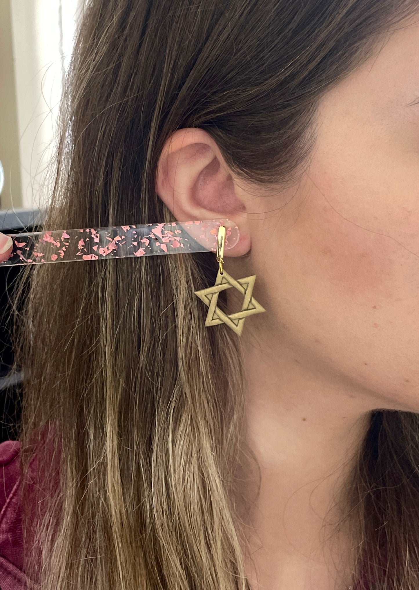Star of David Dangles