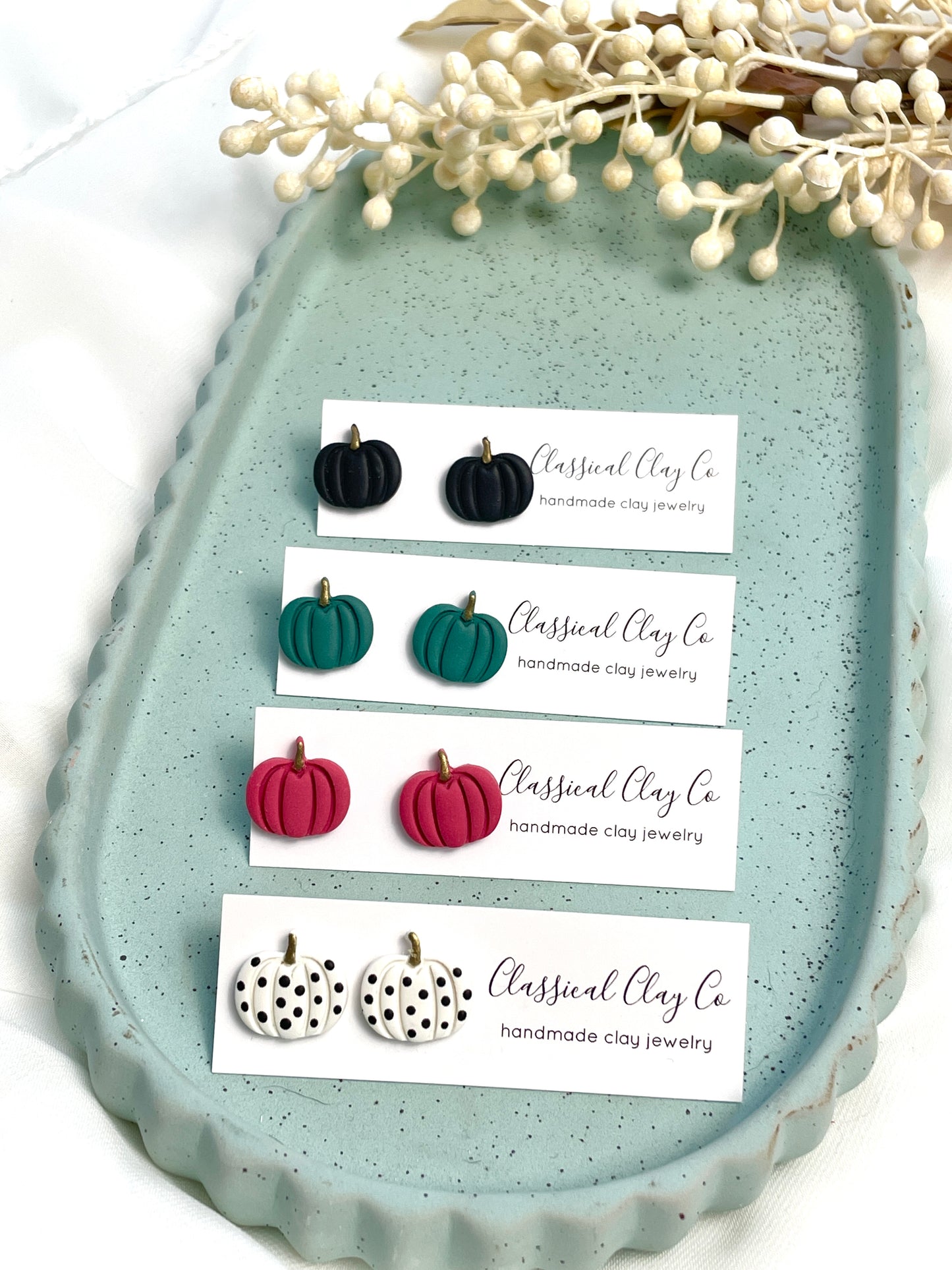 Halloween Pumpkin Studs - Wholesale