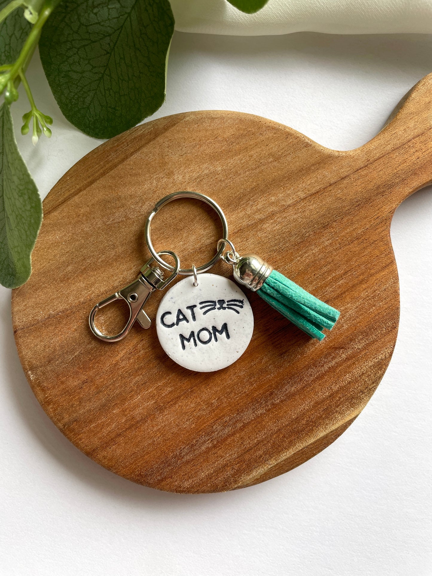 Dog/Cat Mom Keychain