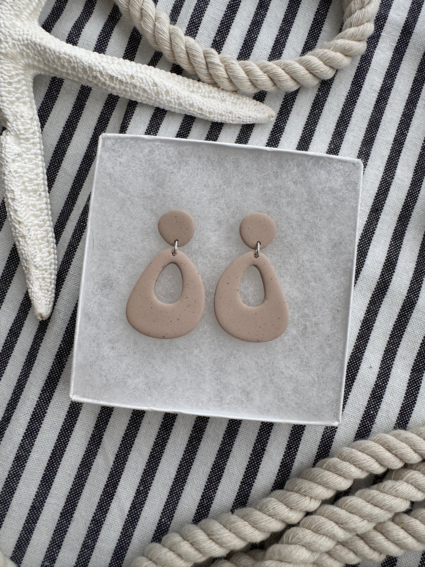Organic Speckled Dangles