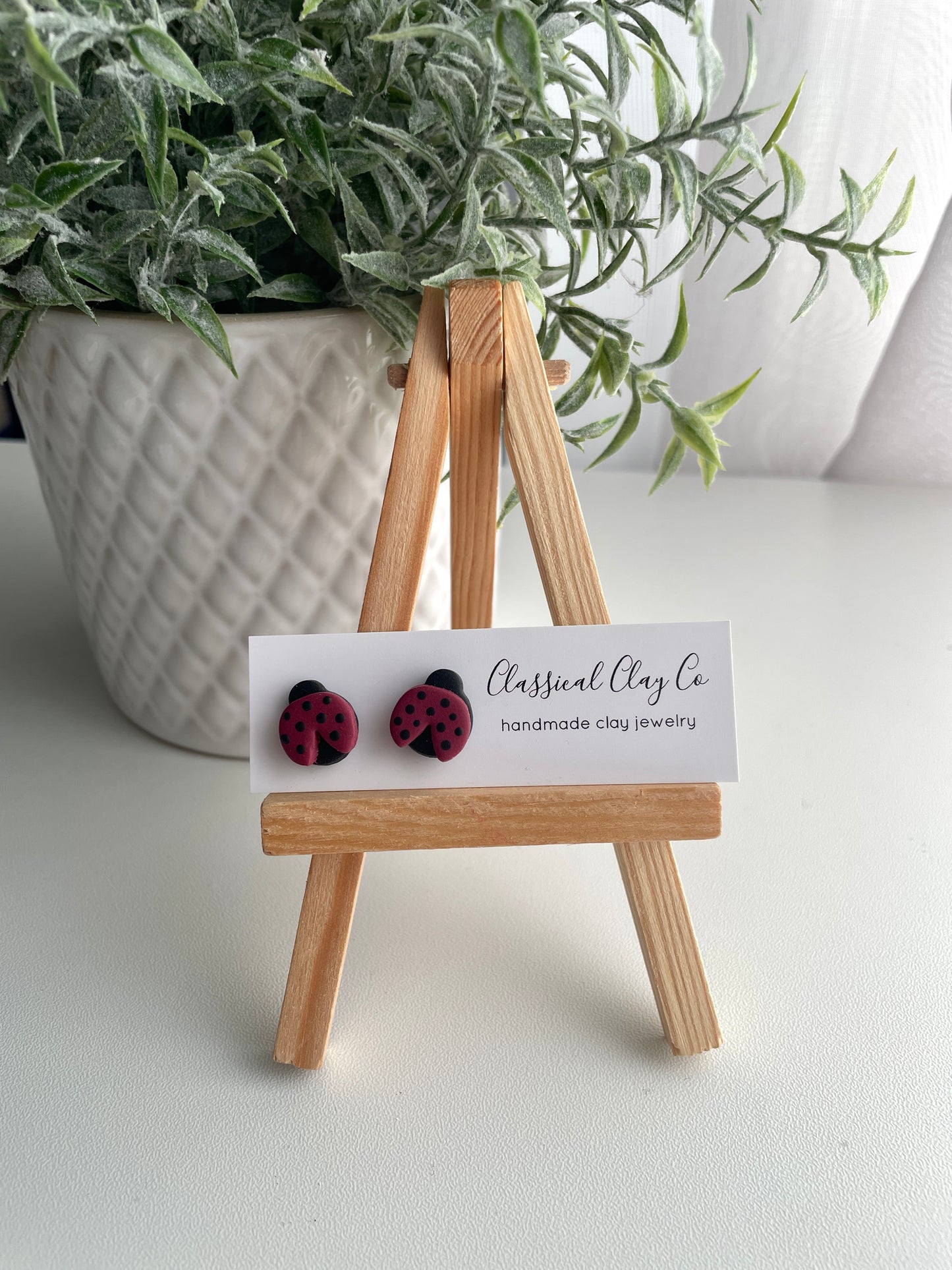 Ladybug Studs - Wholesale