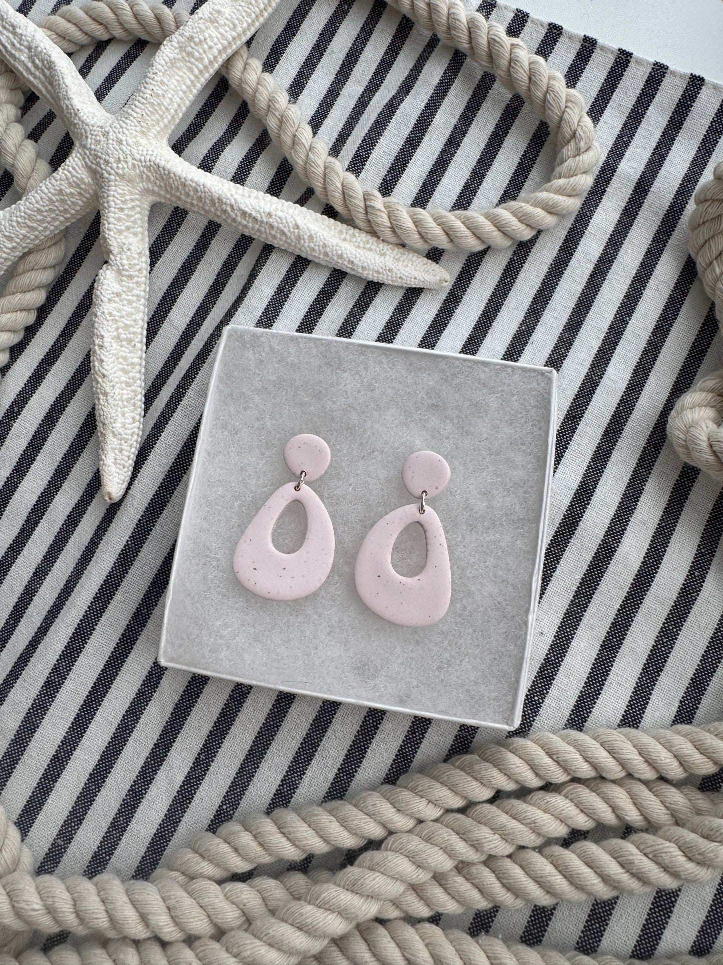 Organic Speckled Dangles