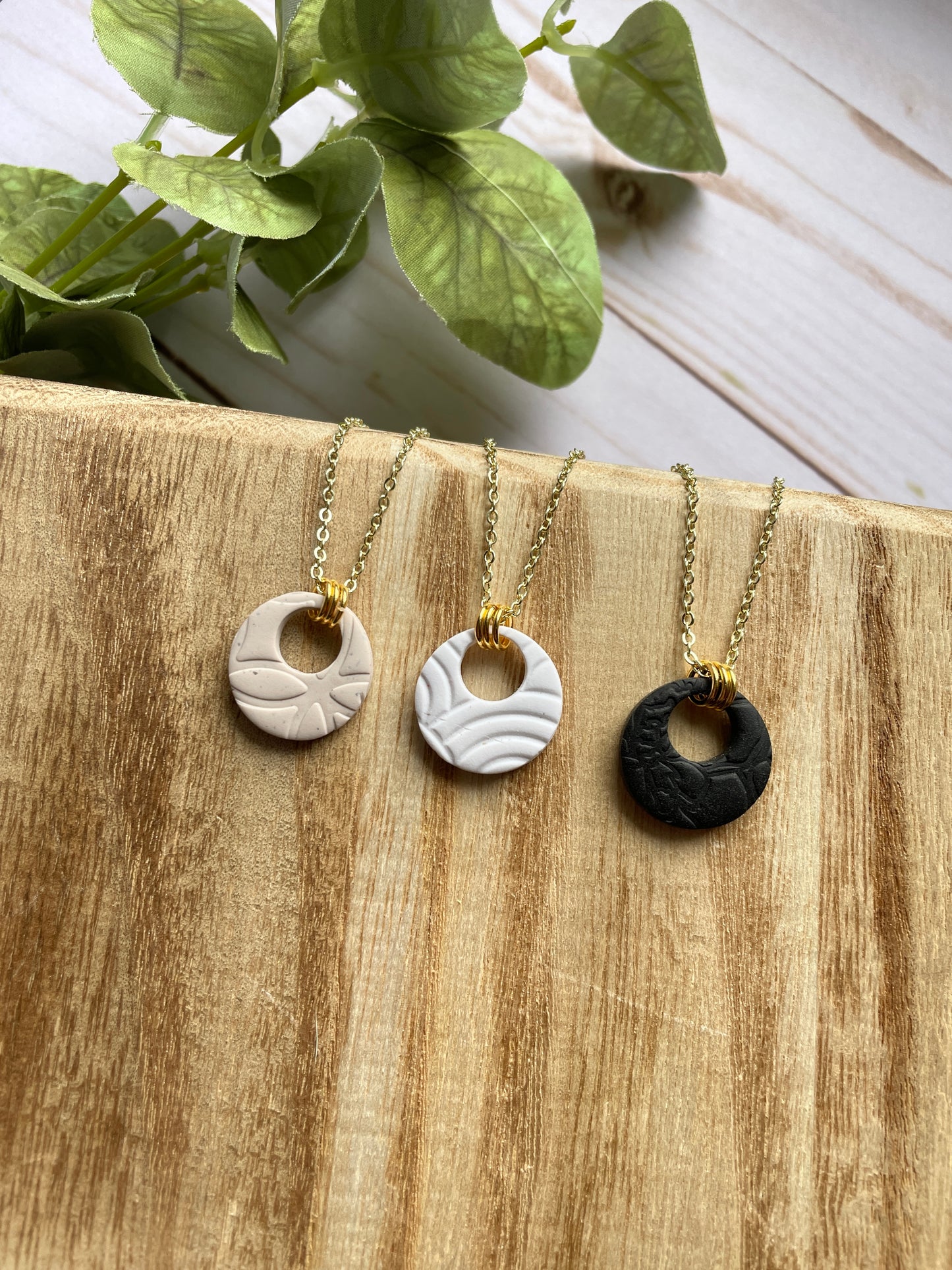 Neutral Pendant Necklace
