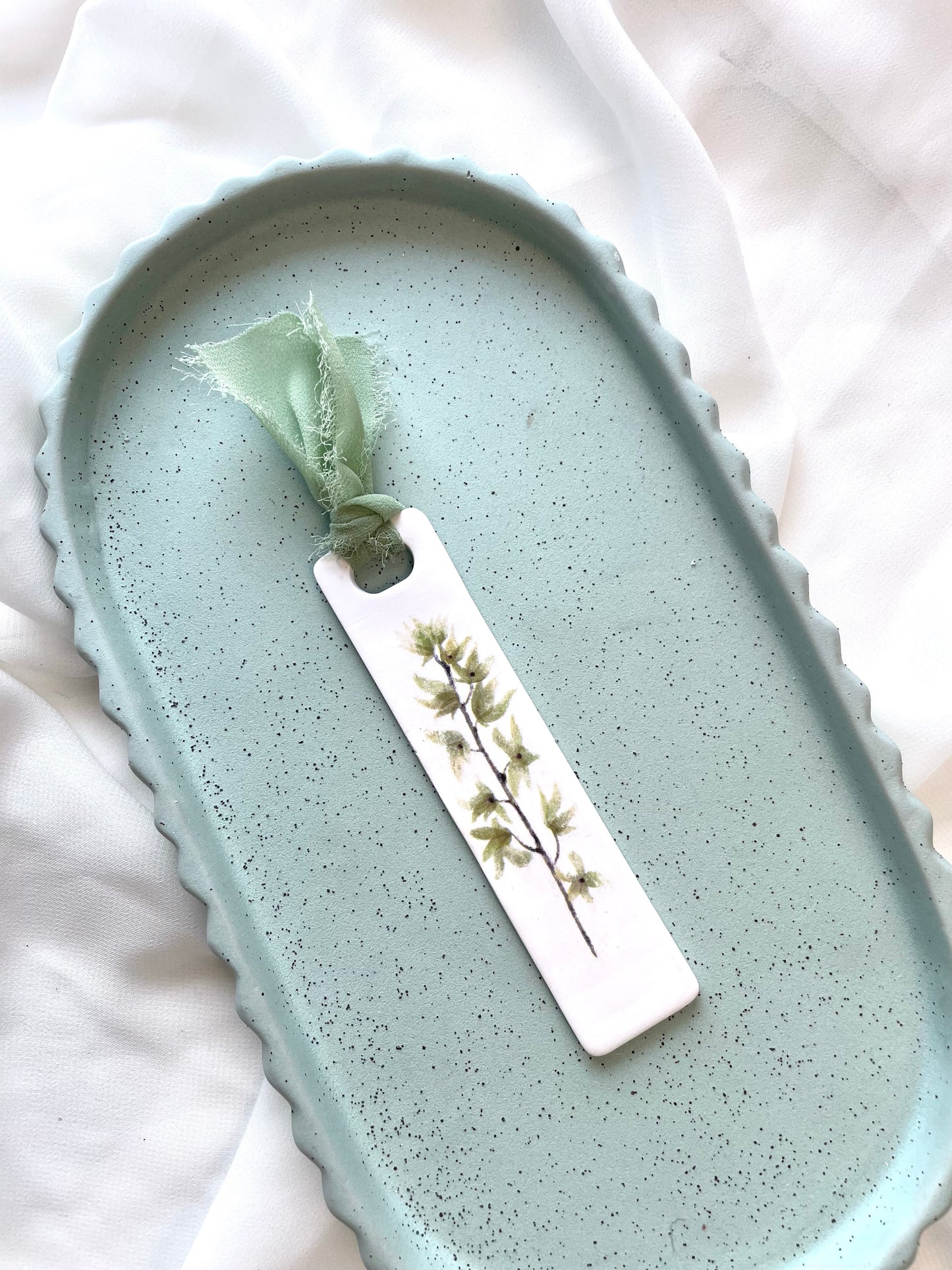 Antique Floral Bookmarks (ABC)