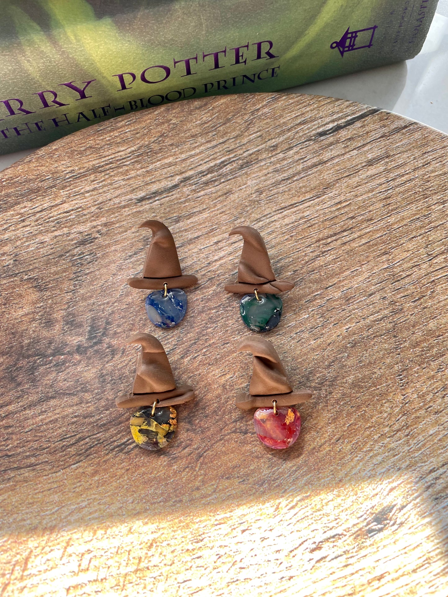 Wizard Hat Oversized Studs
