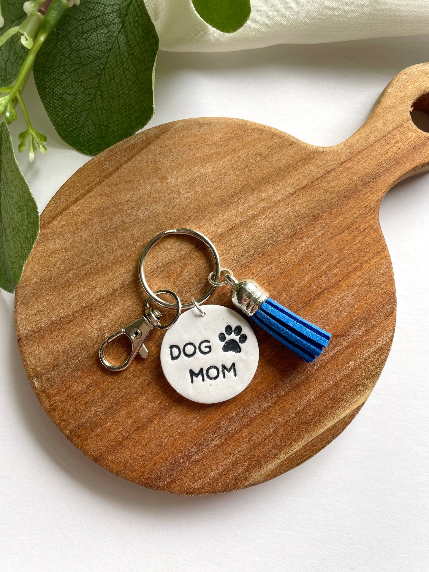 Dog/Cat Mom Keychain