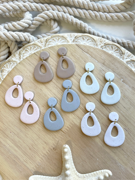 Organic Speckled Dangles