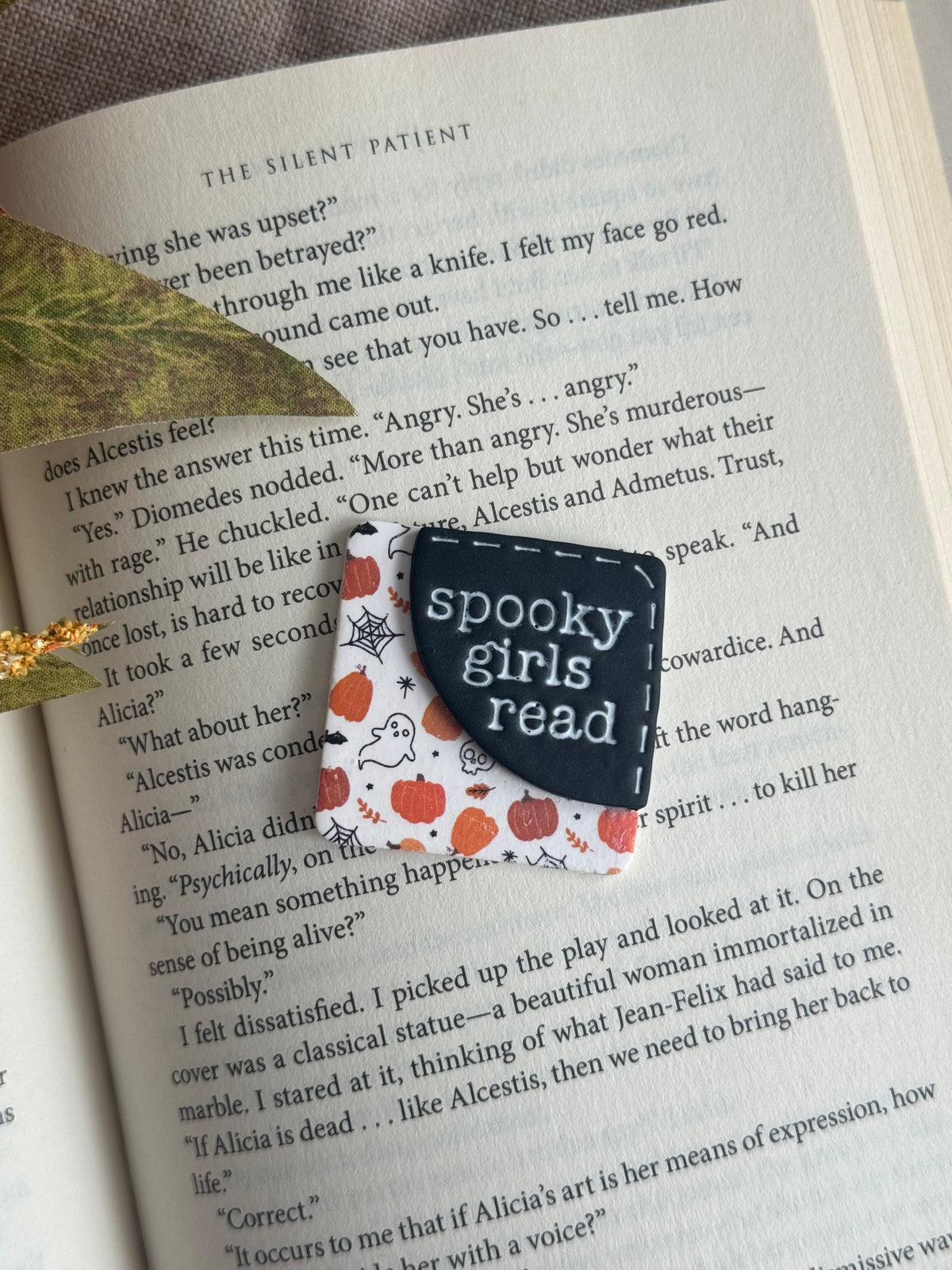 Spooky Girls Corner Bookmark