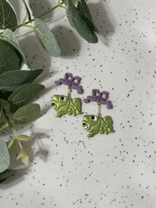 Shimmer Chameleon Dangles