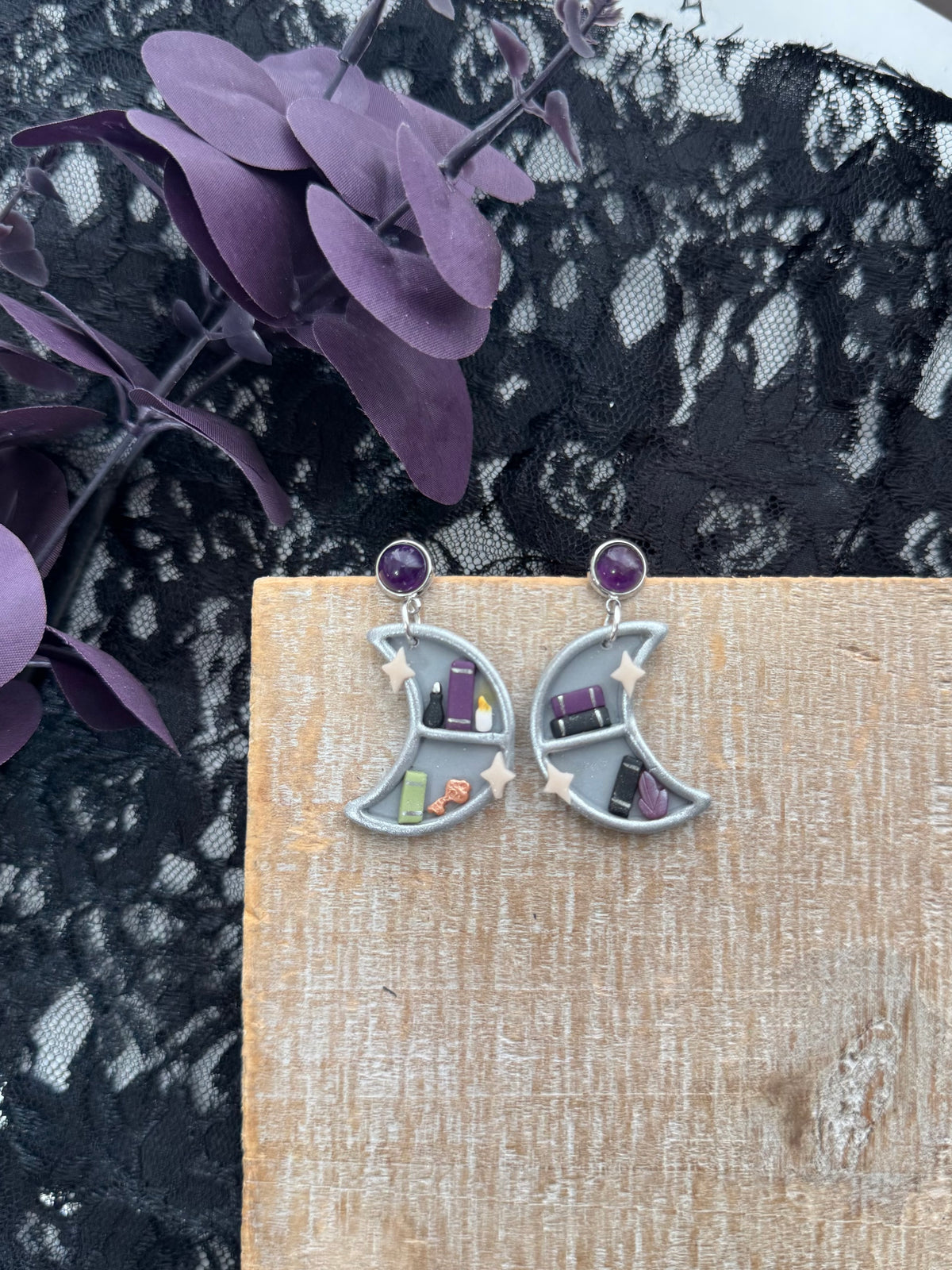 Celestial Bookshelf Dangles