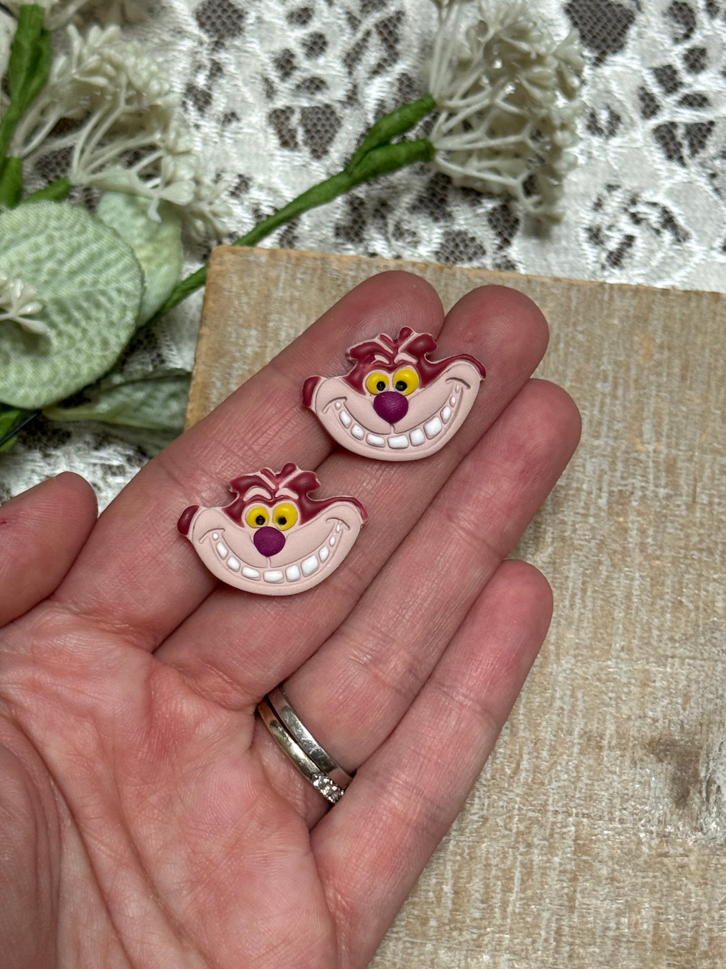 Mysterious Cat Oversized Studs