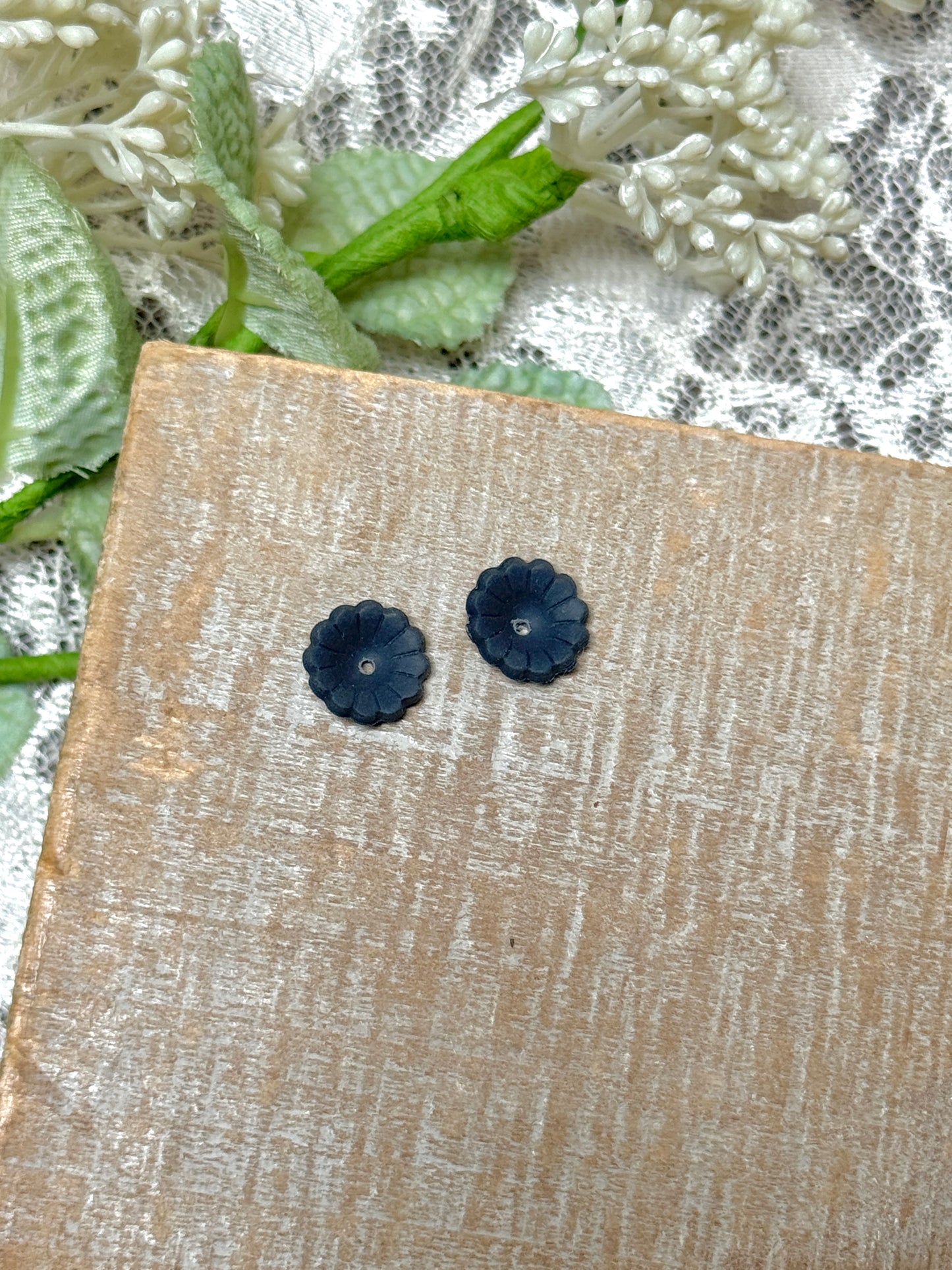 Arlene - Clay Base Only- Interchangeable Studs