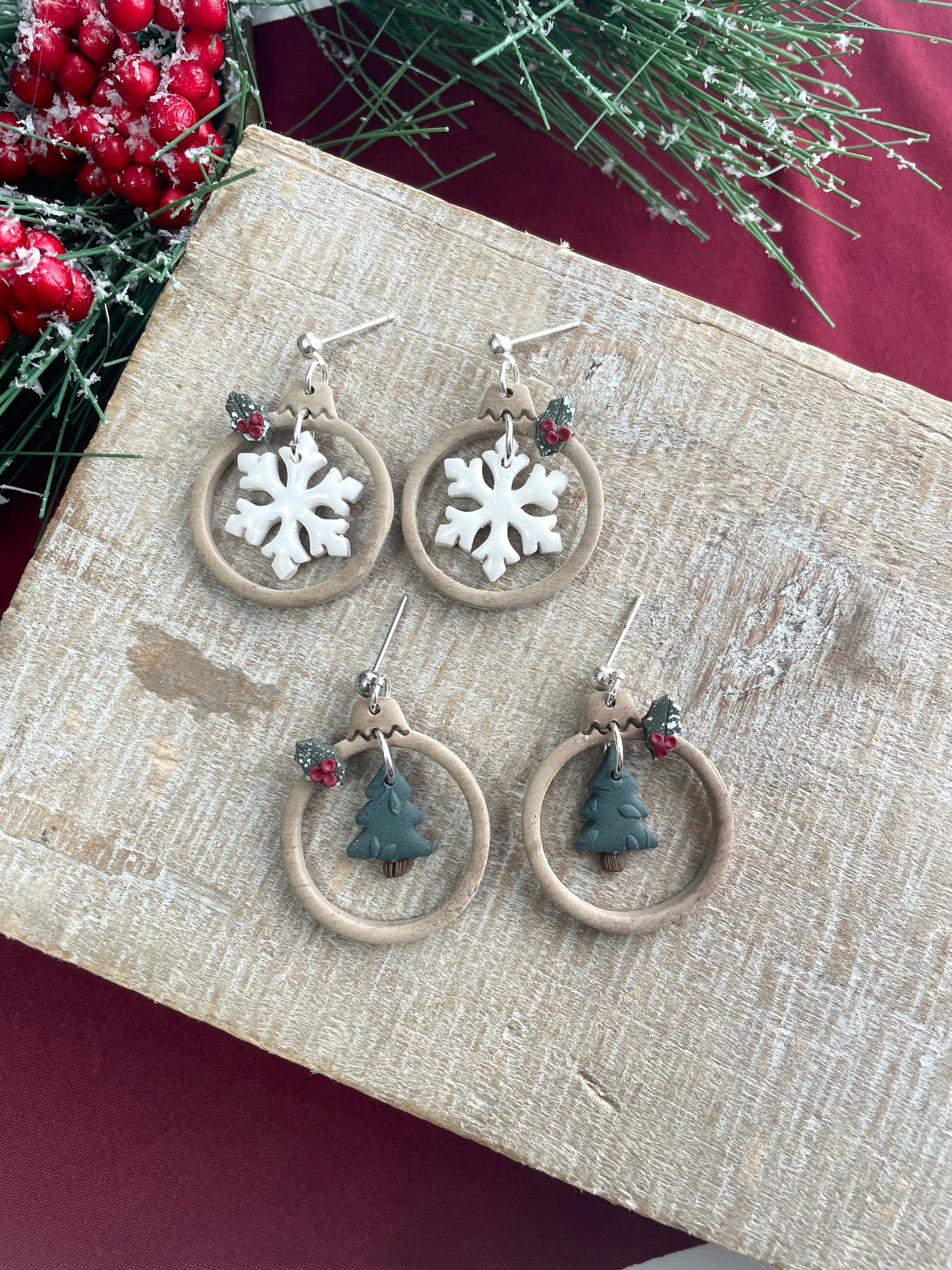 Wooden Ornament Dangles - Wholesale