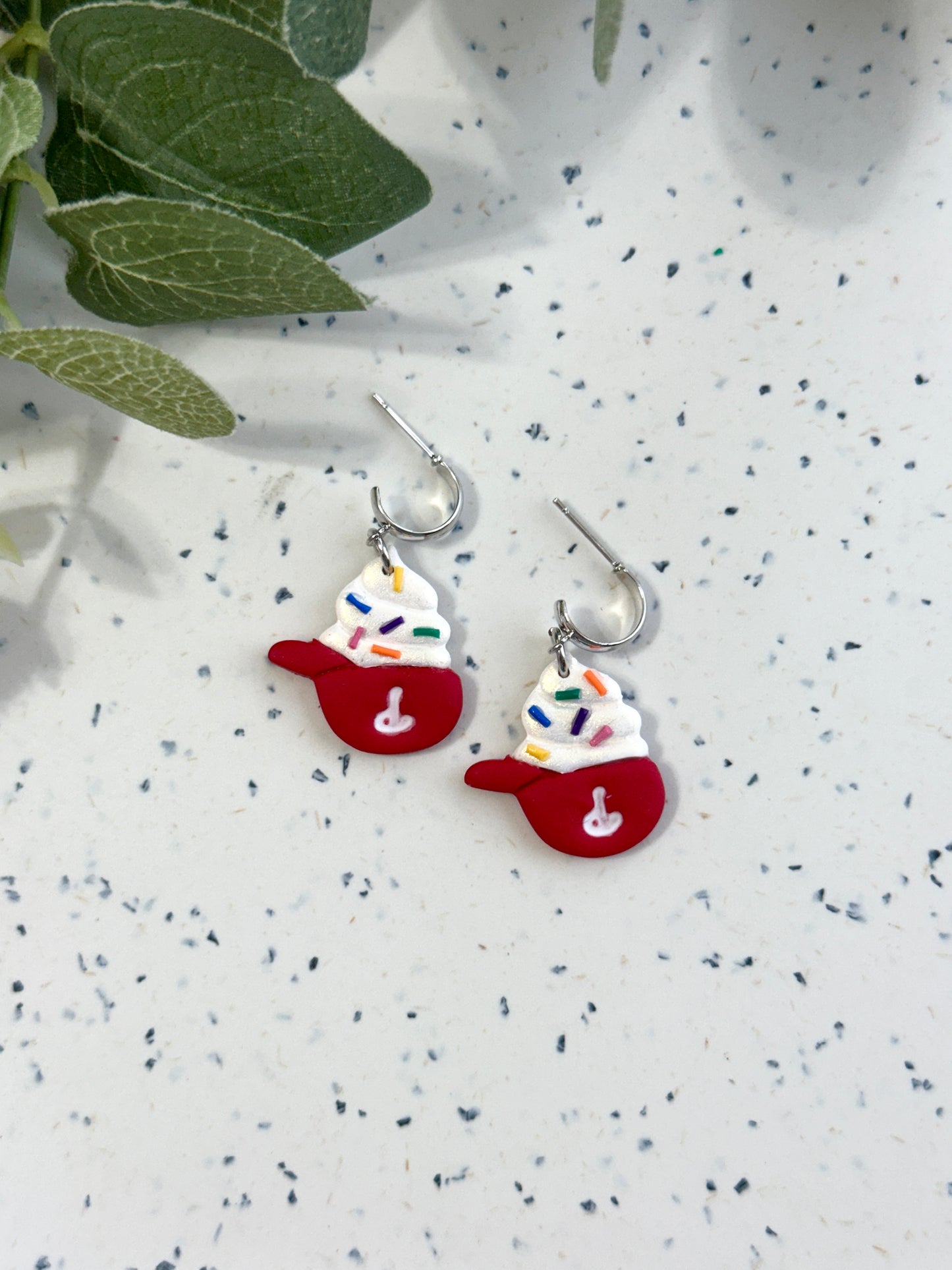 Baseball Ice Cream Helmet Dangles