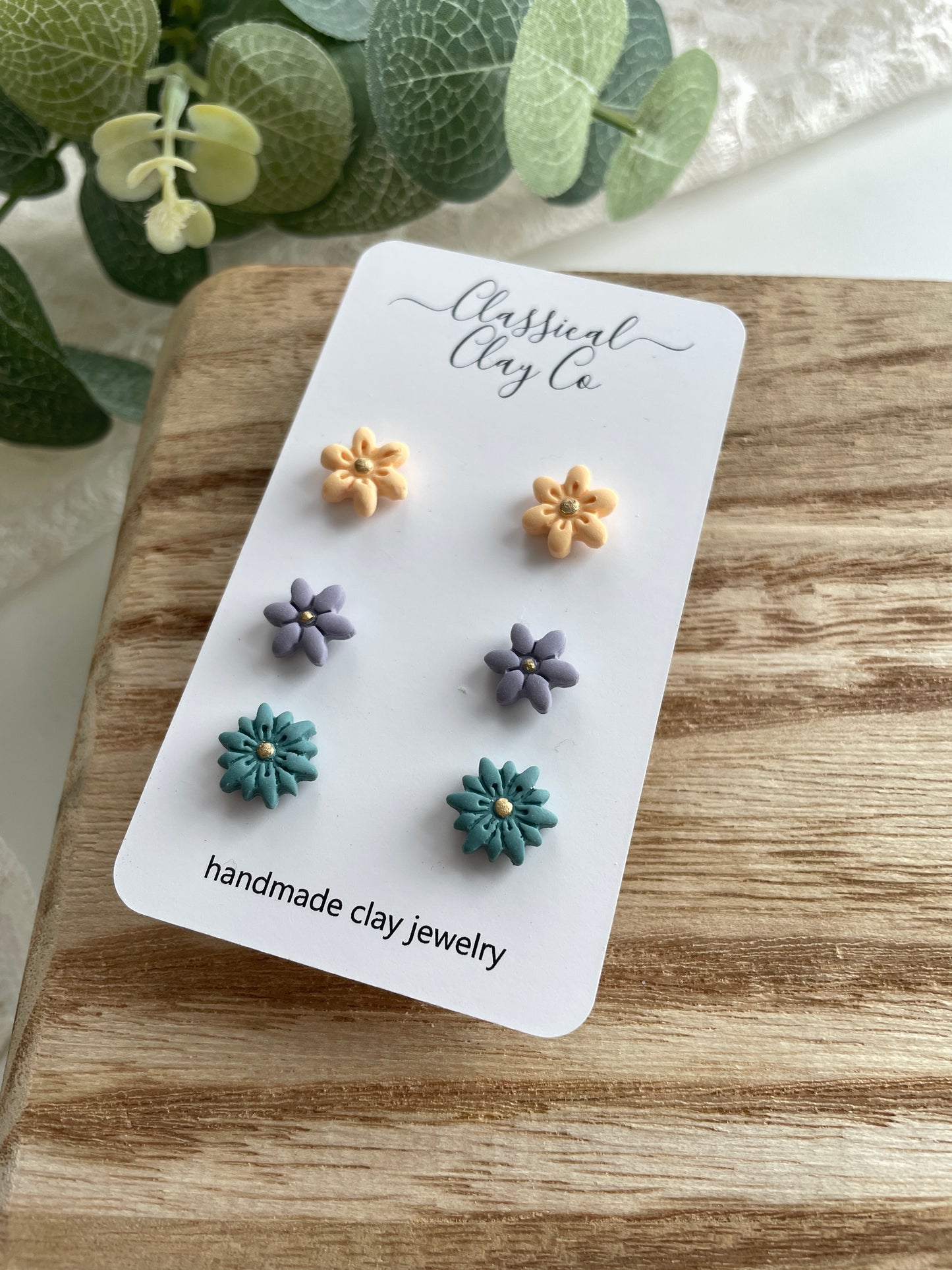 Spring Flower Mini Stud Pack