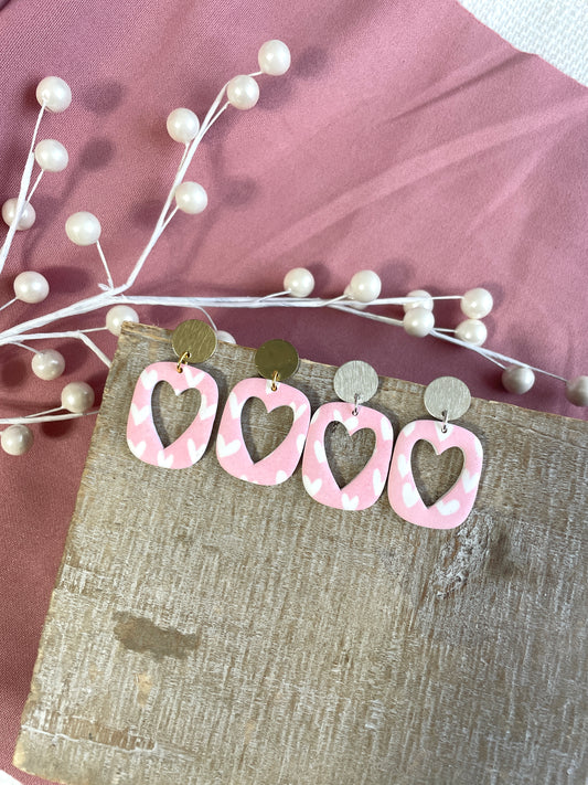 Pink Heart Cutouts