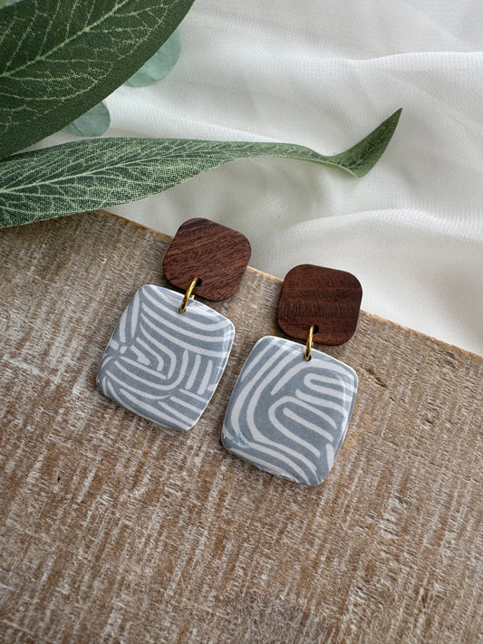 Boho Square Dangles