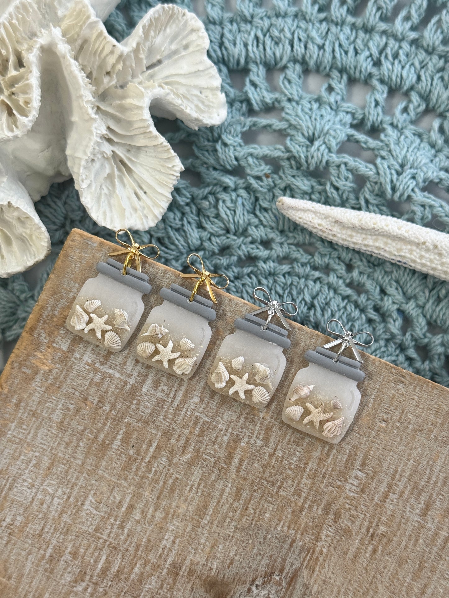 Seashell Collection Dangles