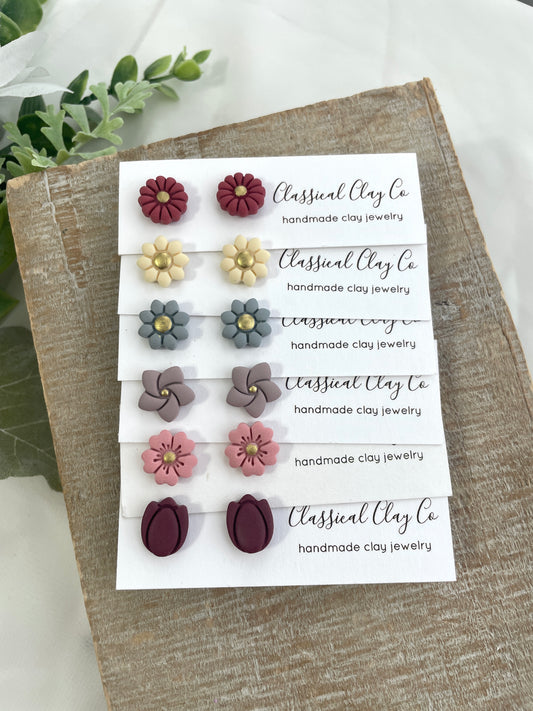 Flower Studs