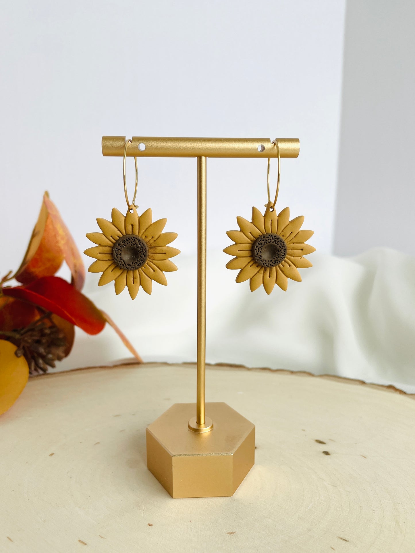 Sunflower Hoops