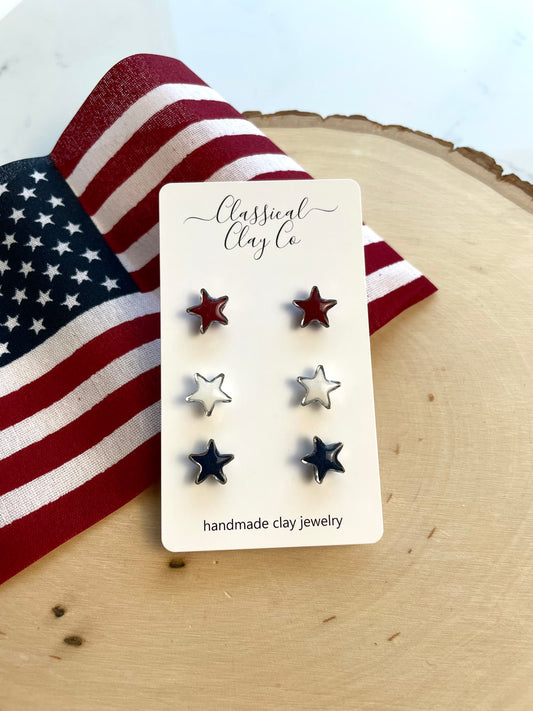 Independence Day Mini Stud Pack