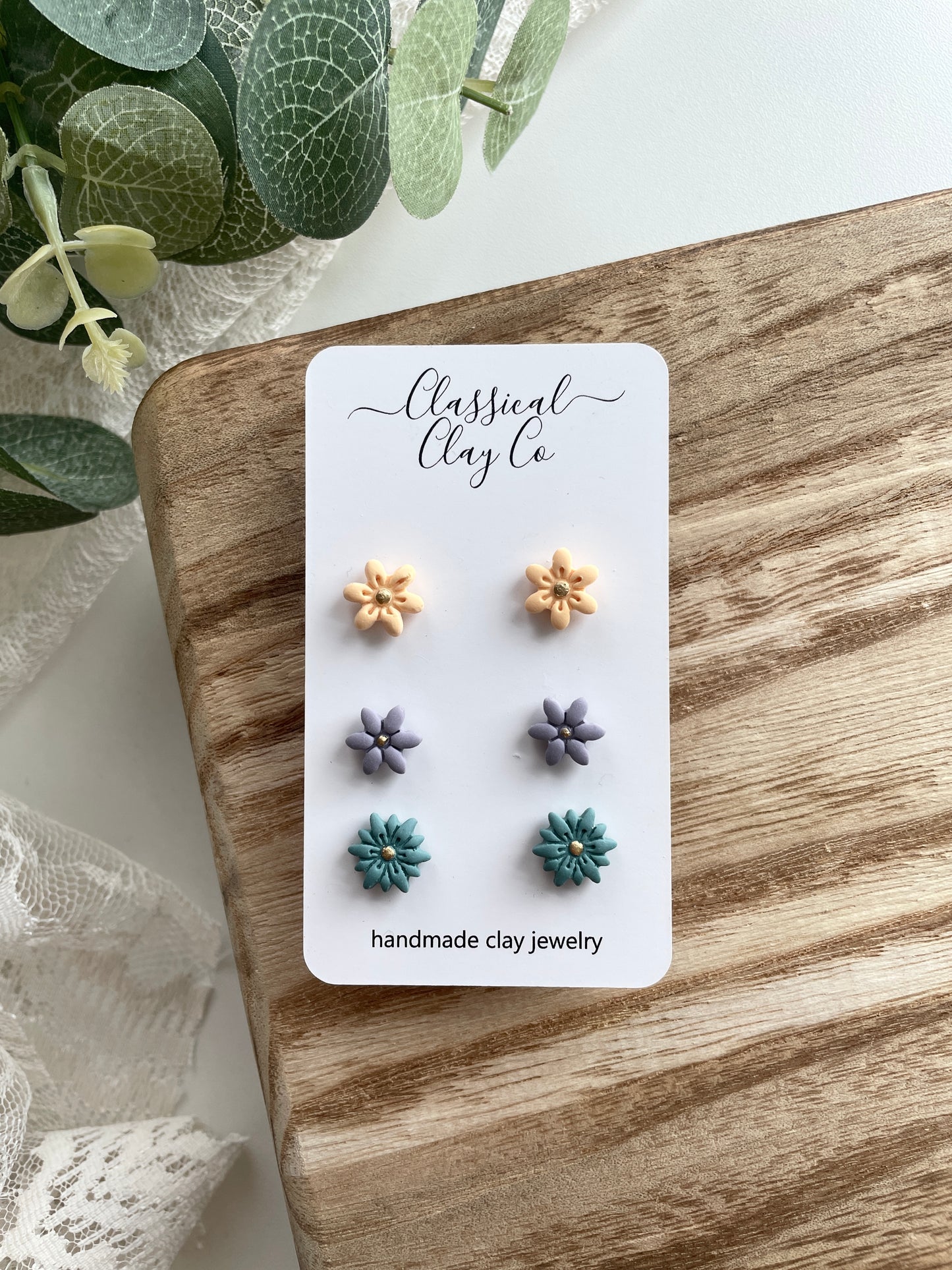 Spring Flower Mini Stud Pack