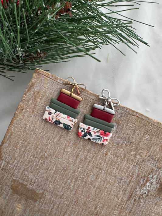 Holiday Gift Stack Dangles