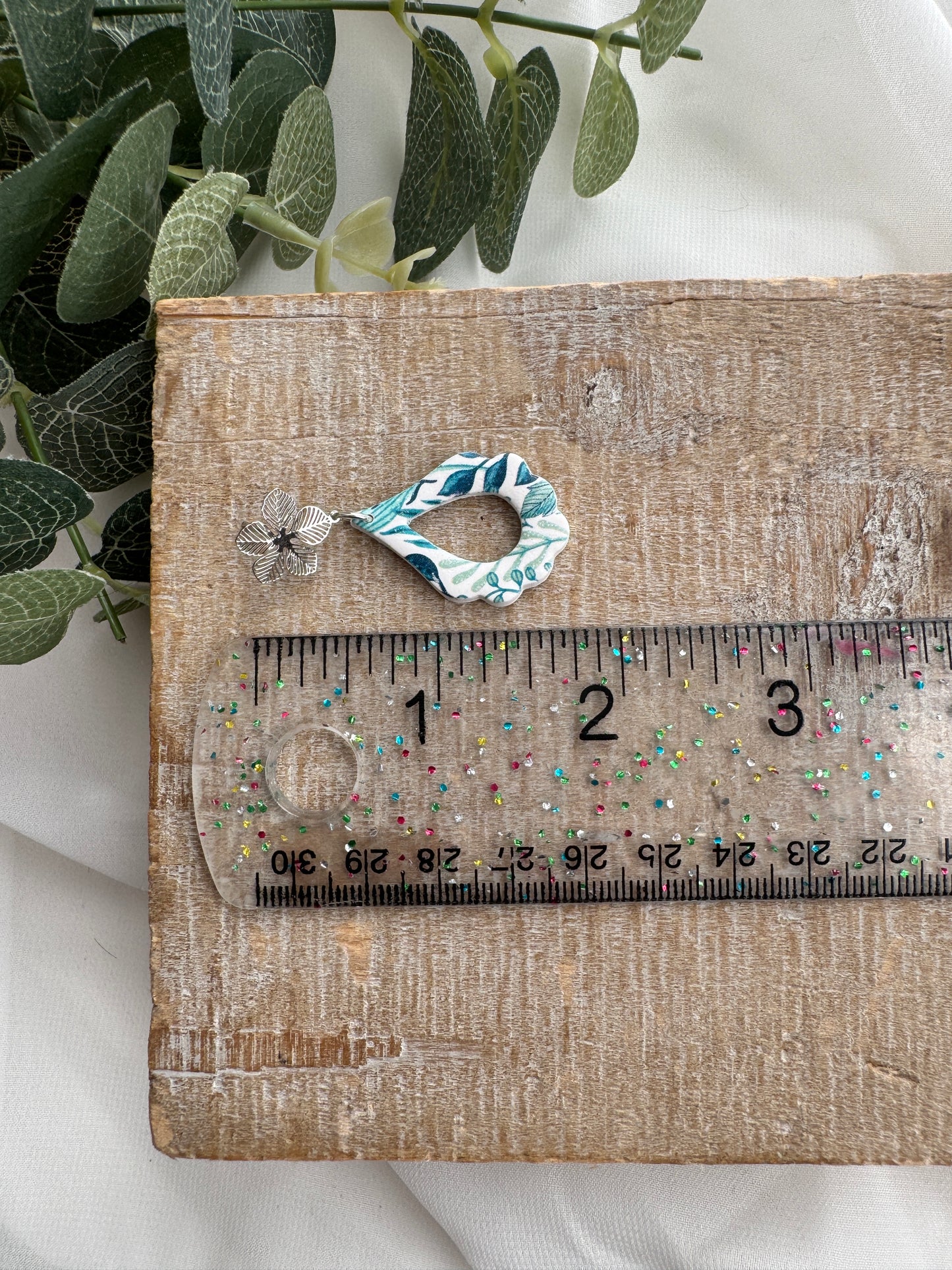 Botanical Scalloped Dangles