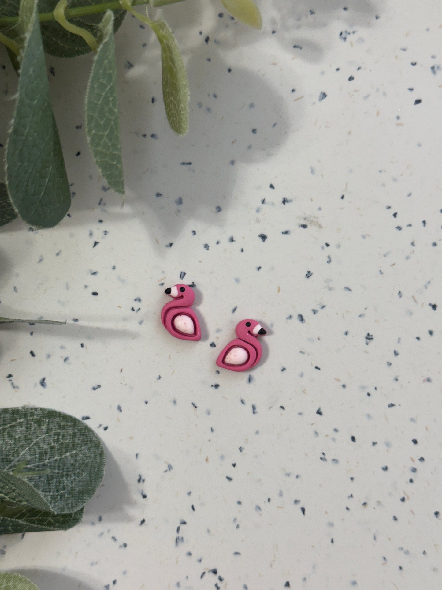 Flamingo Studs