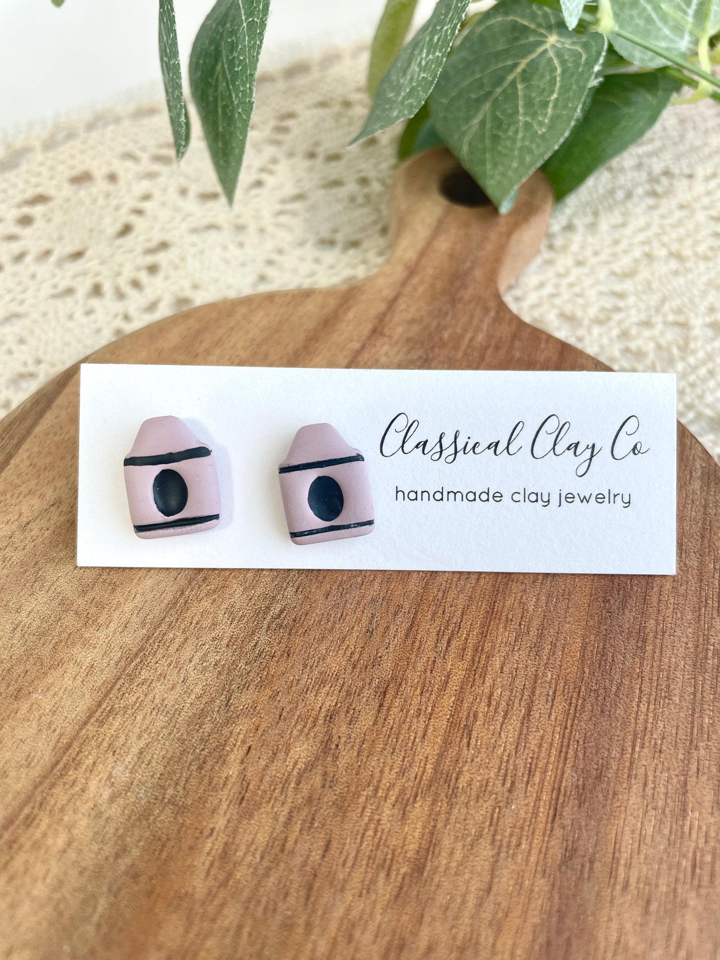 Pastel Crayon Studs