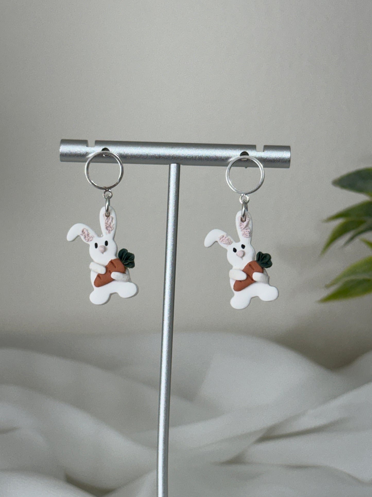 Bunny Carrot Dangles