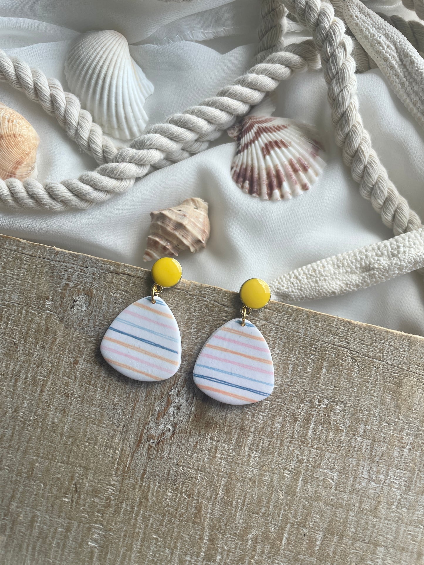 Summer Striped Dangles