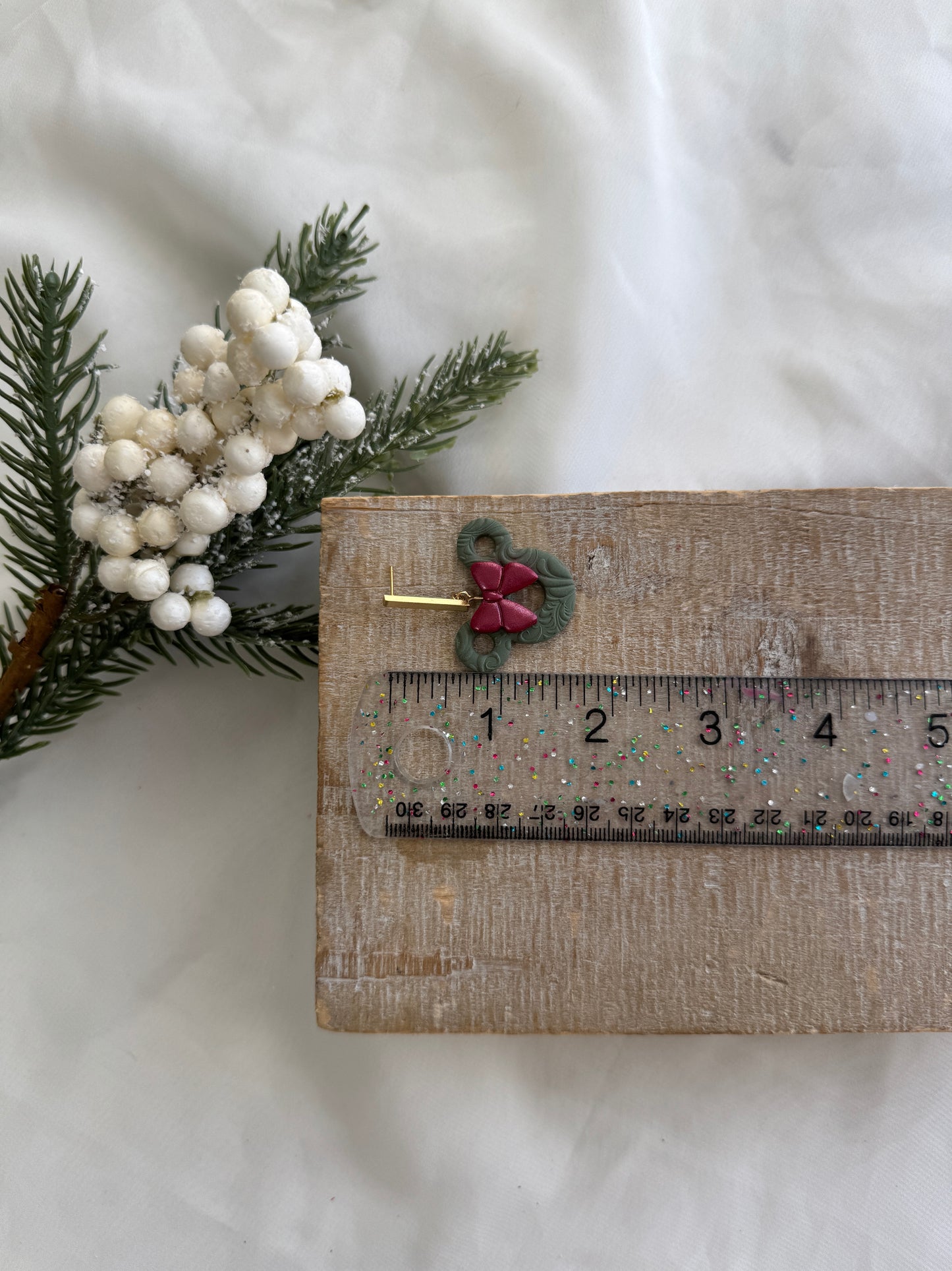 Magical Mouse Wreath Dangles