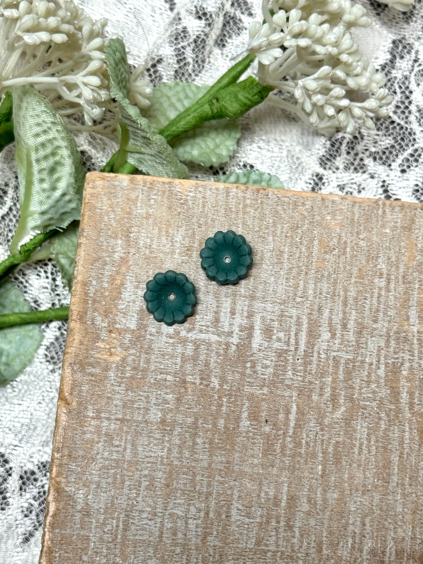Arlene - Clay Base Only- Interchangeable Studs