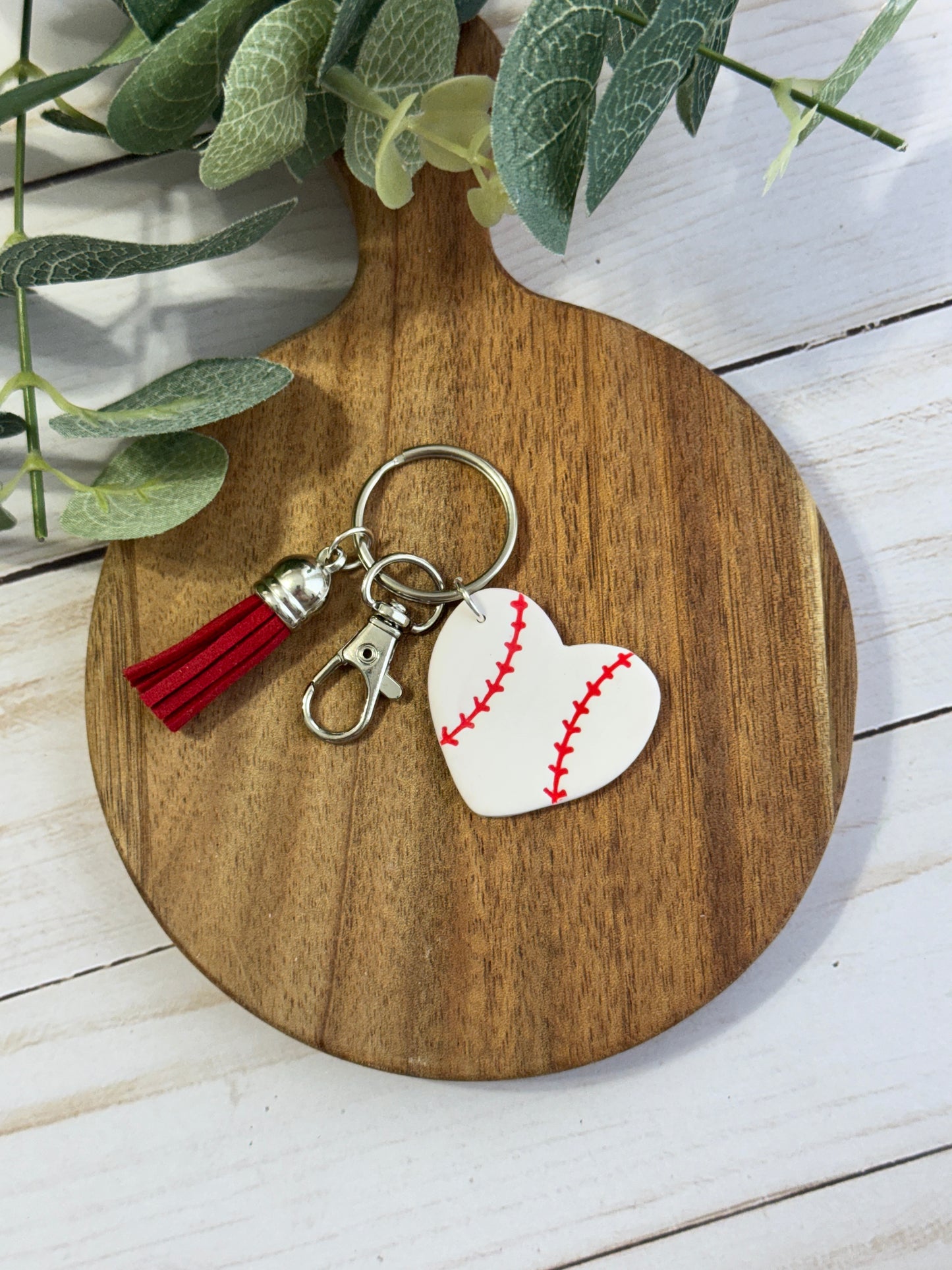 Baseball Keychain