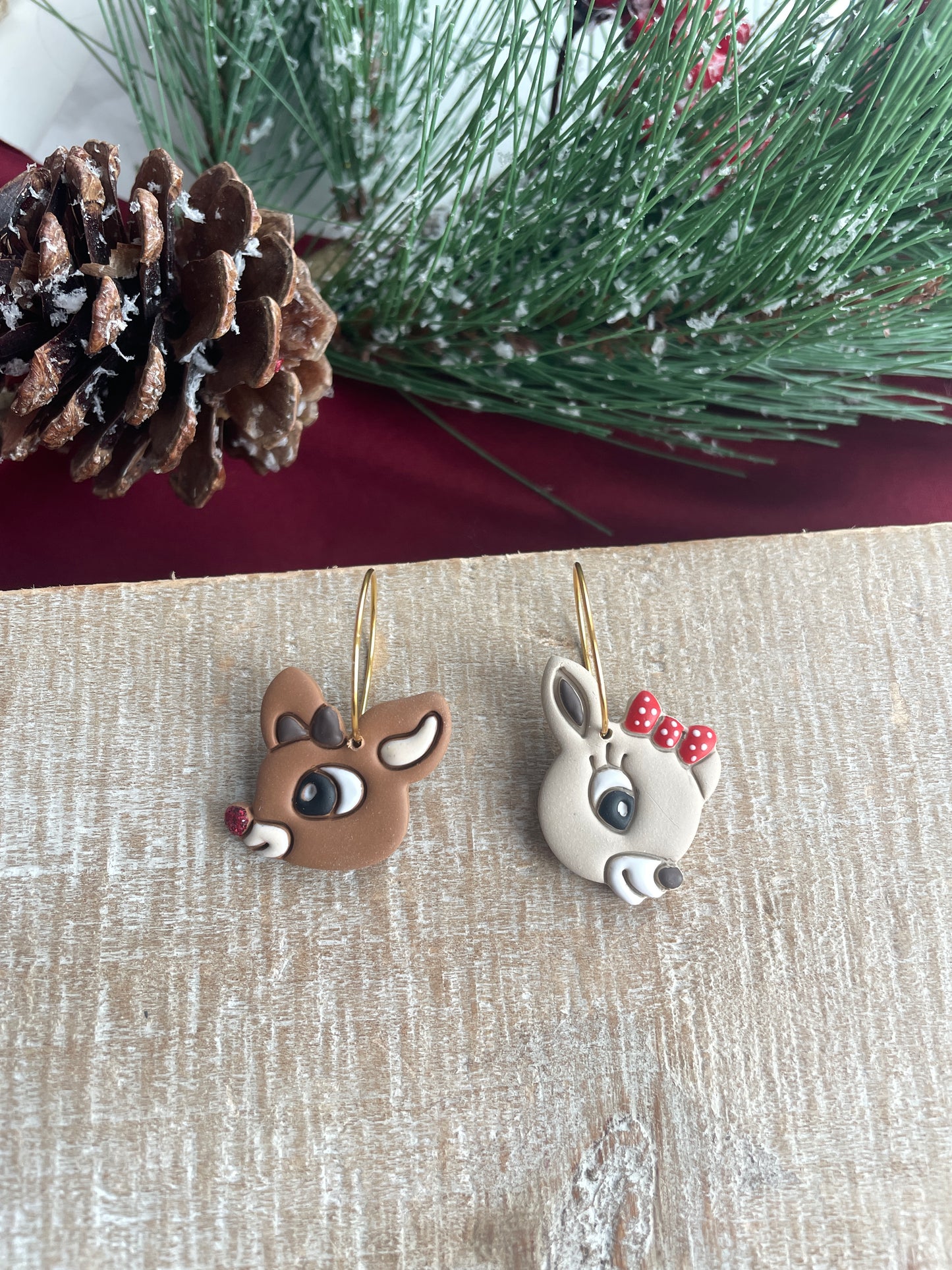 Rudolph and Clarice Hoops