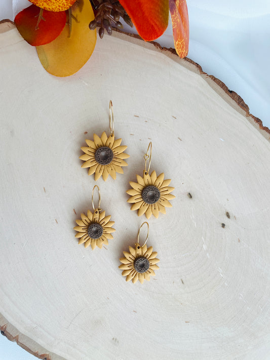 Sunflower Hoops