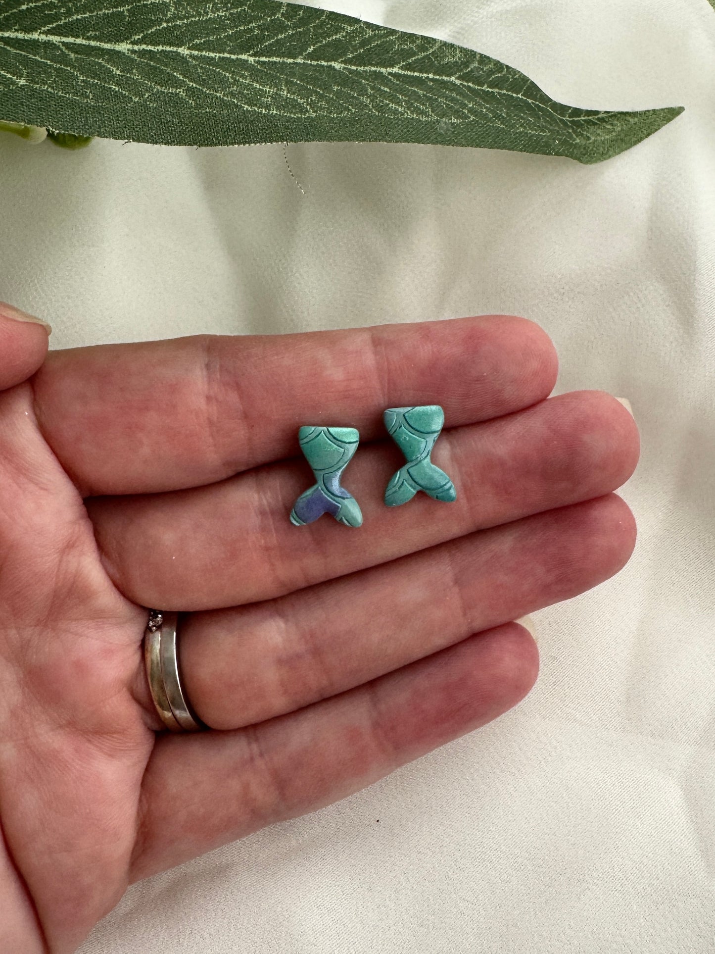 Mermaid Tail Studs