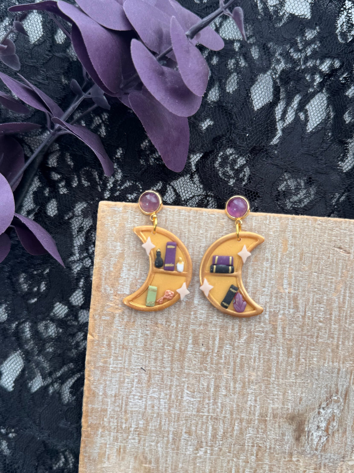 Celestial Bookshelf Dangles