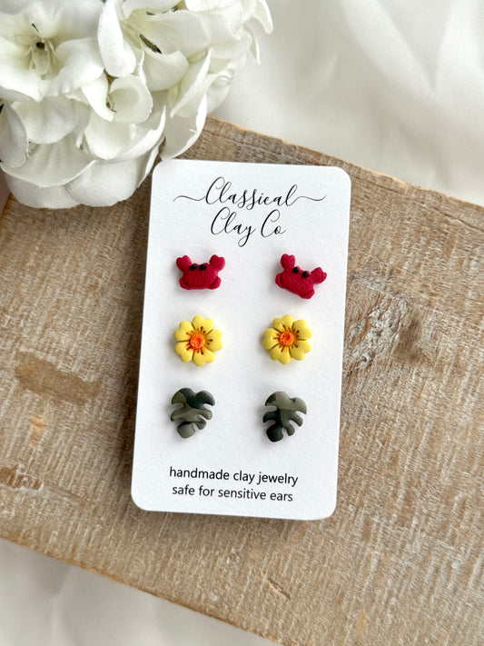 Tropical Mini Stud Pack