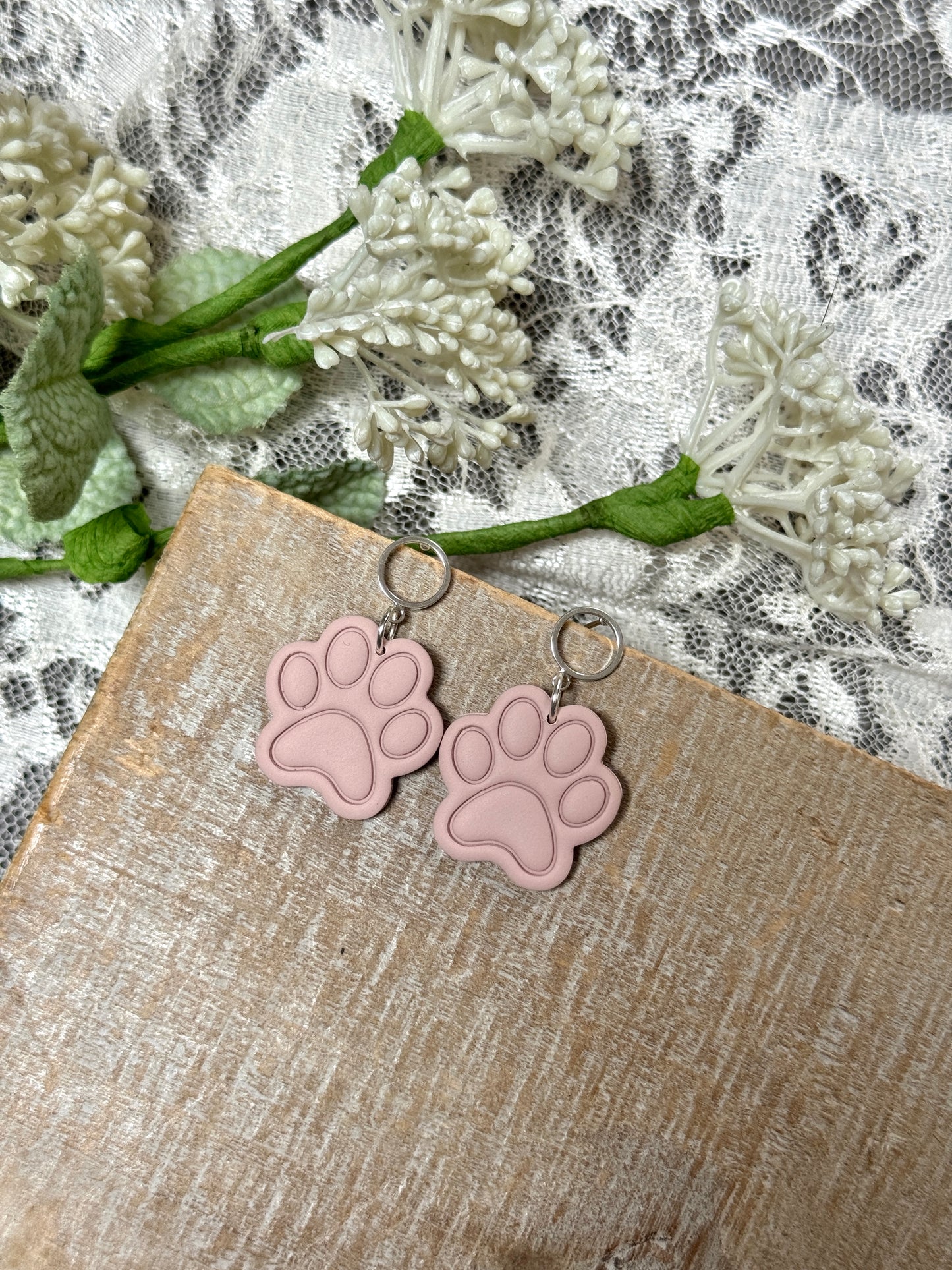 Paw Print Dangles